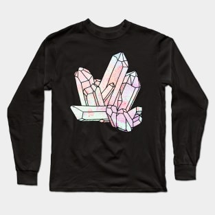 Galaxy Crystal Graphic Long Sleeve T-Shirt